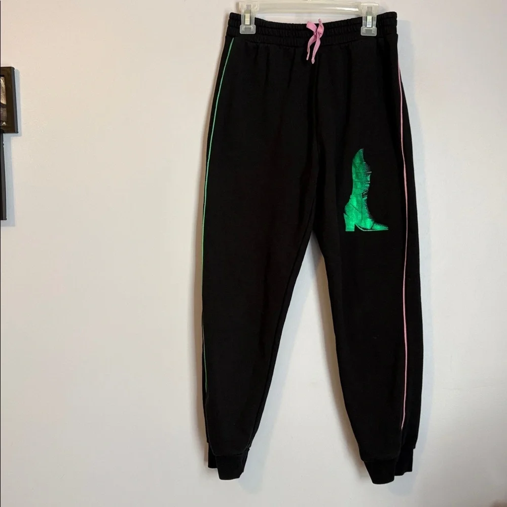 Wicked Black Hoodie Jogger Sweatpants Set size L (10/12)